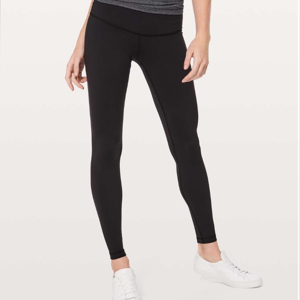 Lululemon Wunder Under Low-Rise Tight Full-On Luon Black Size 4
